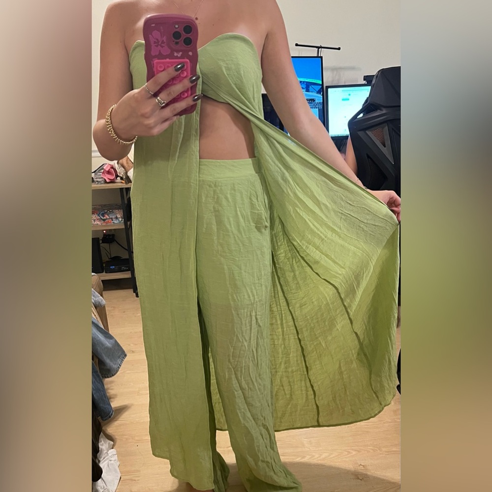 Two piece linen set - Picture 3 of 5